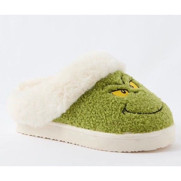 American eagle grinch slippers size 6 NWT - Picture 5 of 5